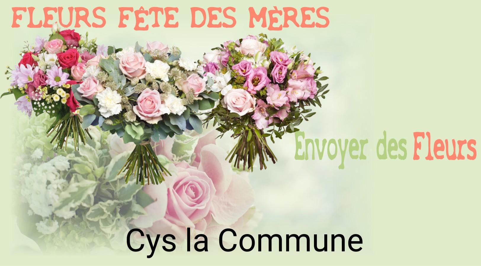 Bouquet de Fête des Mères livré à Cys-la-Commune